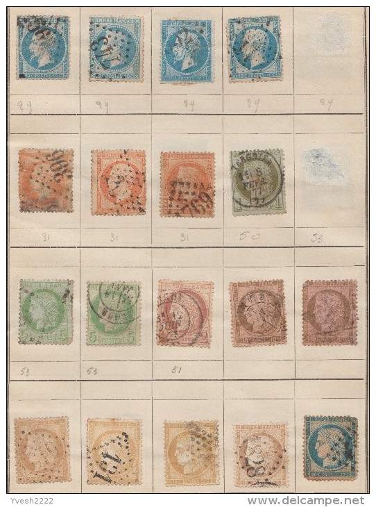 France, Petit Lot De Timbres Oblitérés - Collections