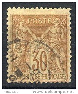 FRANCE 1876 Y&T OBL N°69  Sage - Paix Et Commerce Avec Charnière - 1876-1878 Sage (Tipo I)