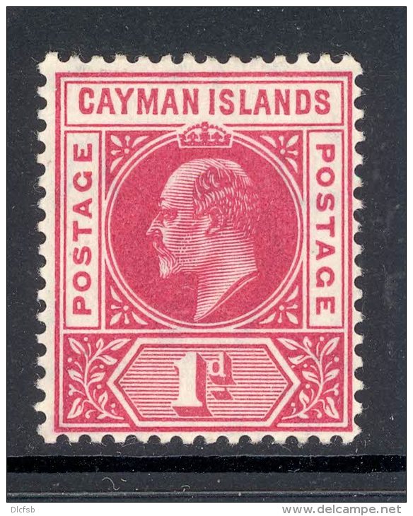 CAYMAN ISLANDS, 1905 1d (wmk CA Multiple) Superb Mint Very Lightly Hinged, Cat &pound;22 - Kaaiman Eilanden