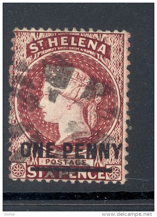 ST HELENA, 1864 1d P14x12&frac12; (wmk Crown CC) Very Fine Used, SG21, Cat &pound;15 - Sint-Helena