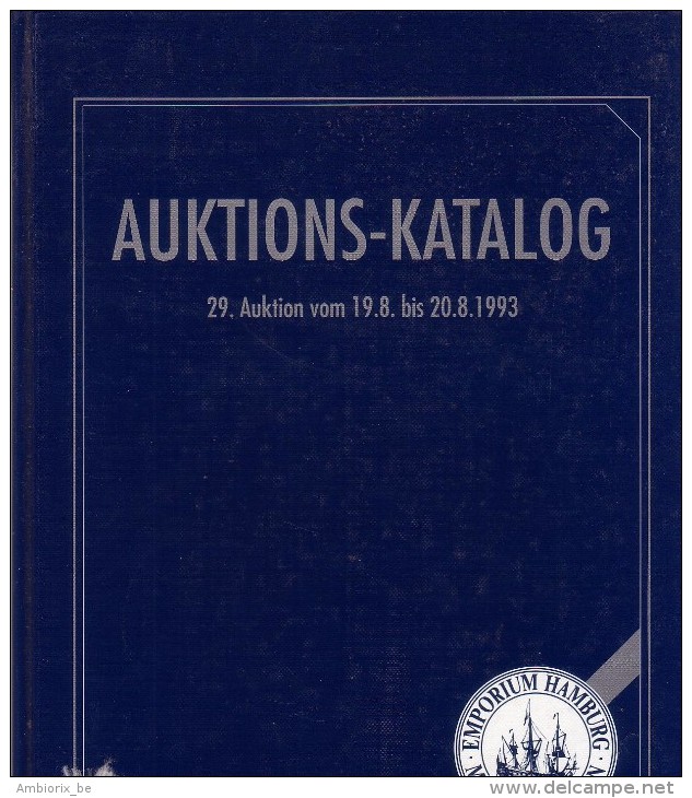 Emporium Hamburg - Auktions Katalog - 19-20 August 1993 - German