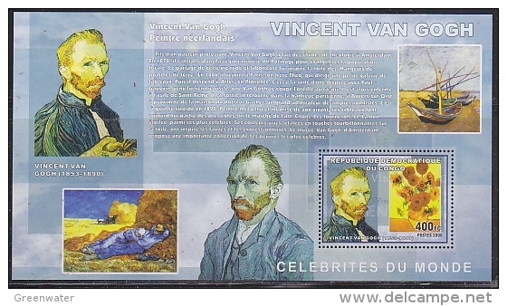 Congo 2006 Vincent Van Gogh / Painter M/s PERFORATED ** Mnh (F4978) - Mint/hinged