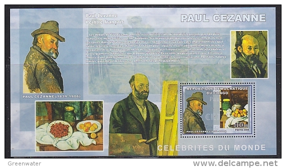 Congo 2006 Paul Cezanne / Painter M/s PERFORATED ** Mnh (F4974) - Ungebraucht