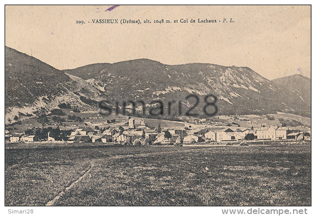 VASSIEUX - N° 209 - Alt.1048 M. ET COL DE LACHAUX - Autres & Non Classés