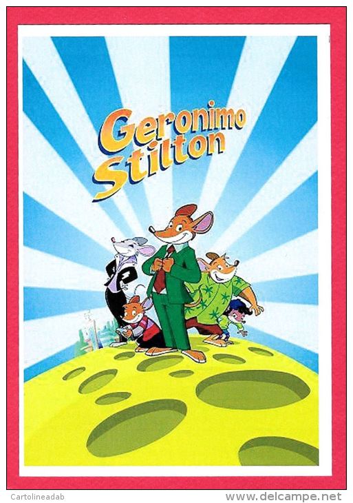 [MD0427] CPM - GERONIMO STILTON -LIBRI PER L'INFANZIA EUROPA 2010 - COPIA 1 DI 20 - Non Viaggiata - Fiabe, Racconti Popolari & Leggende