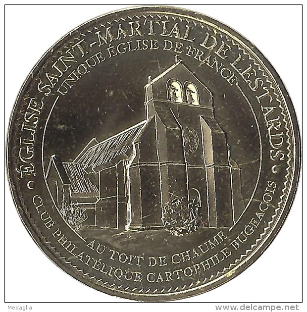 2015 MDP304 - BUGEAT - Eglise Saint-Martial De Lestards / MONNAIE DE PARIS - 2015