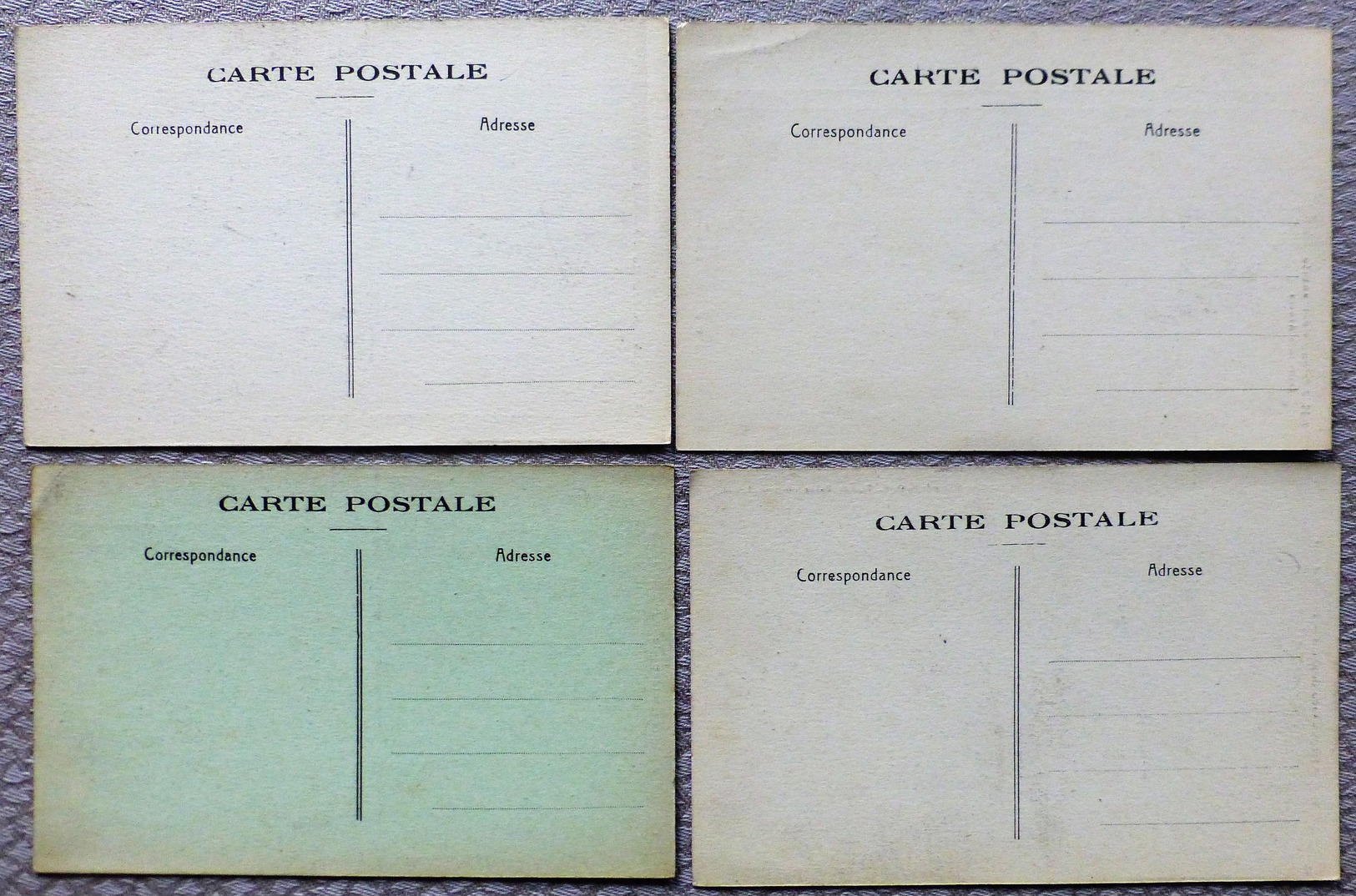 Lot De 4 CPA Afrique Occidentale Danseuses Arabes Type COUNTA Seins Nus Nude Collection FORTIER - Non Classés