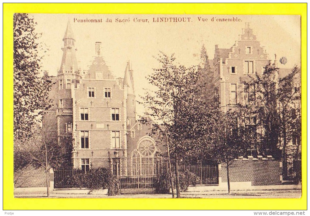 * Sint Lambrechts Woluwe - Saint Lambert (Bruxelles) * (E. & B.) Pensionnat Du Sacré Coeur Lindthout, Vue D'ensemble - Woluwe-St-Lambert - St-Lambrechts-Woluwe