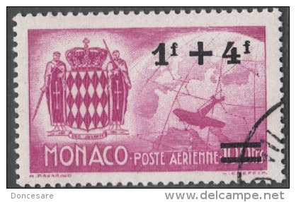 MONACO 1946 N° 12 - OBLITERE - G29 - Poste Aérienne