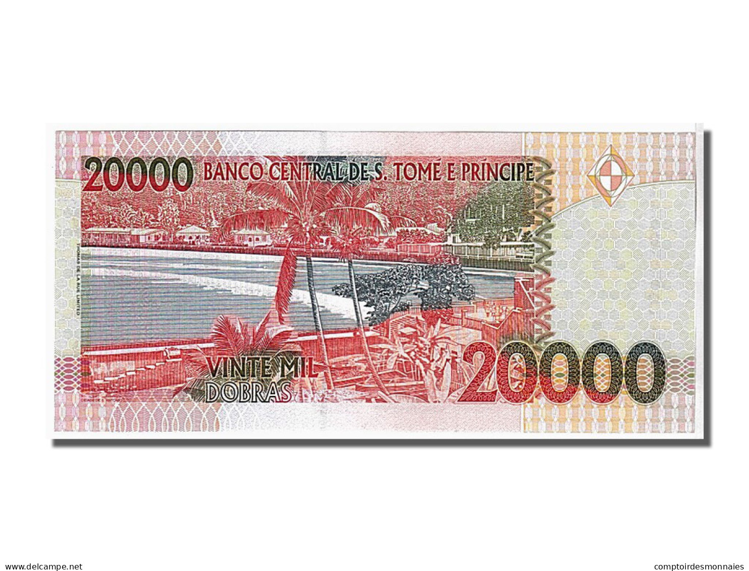 Billet, Saint Thomas And Prince, 20,000 Dobras, 2010, NEUF - Sao Tomé Et Principe