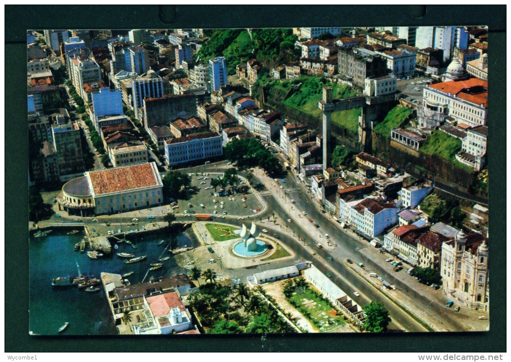 BRASIL  -  Salvador  Aerial View Of City Centre  Unused Postcard - Salvador De Bahia