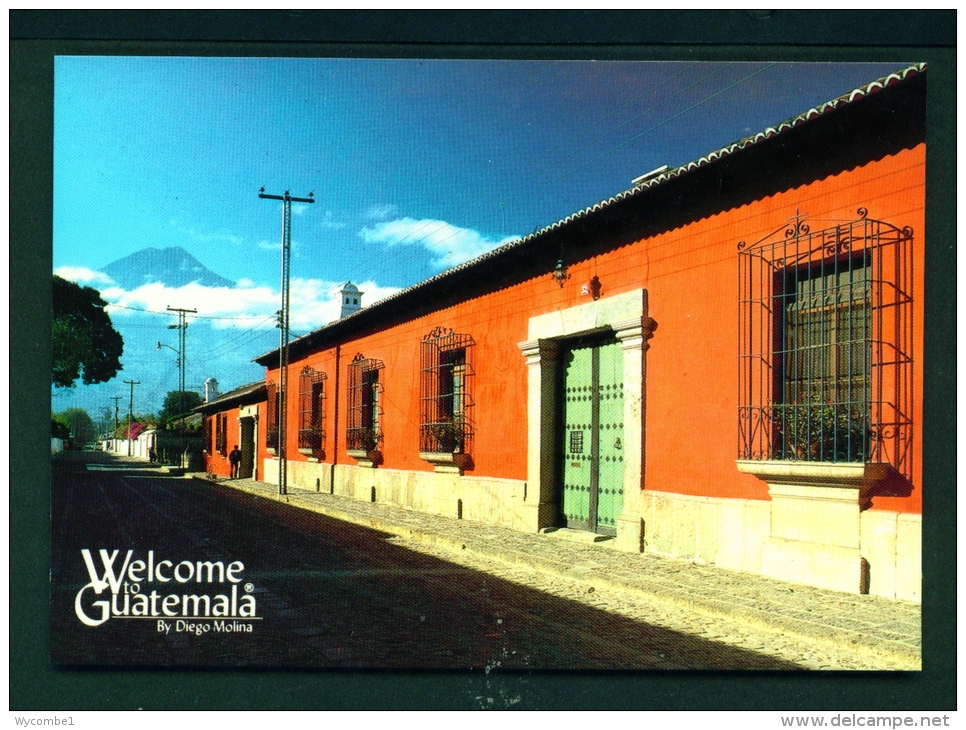 GUATEMALA  -  La Antigua  Unused Postcard - Guatemala