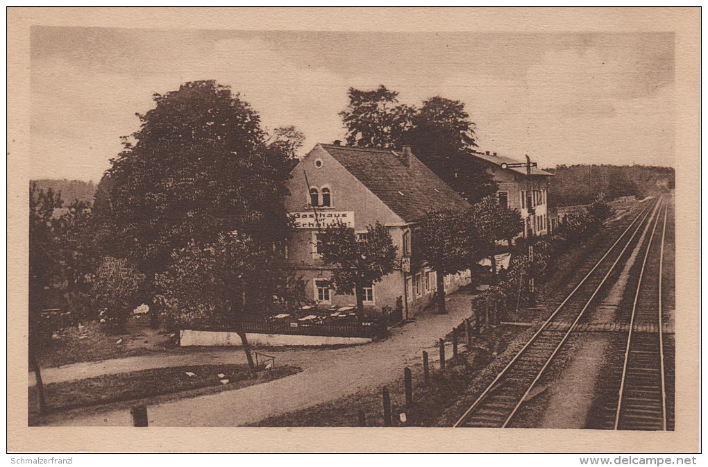 AK Arnsdorf Gasthaus Zur Erholung Eisenbahn Strecke Bei Radeberg Dresden Klotzsche Langebrück Bischofswerda Görlitz - Grossharthau