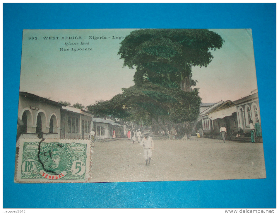 Afrique : Nigeria N° 992 - Lagos - Rue Igbosere - Année 1910 - EDIT : - Nigeria