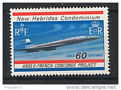 1968  NOUVELLES HEBRIDES  N° 279  CONCORDE NEUF **   LUXE - Nuevos