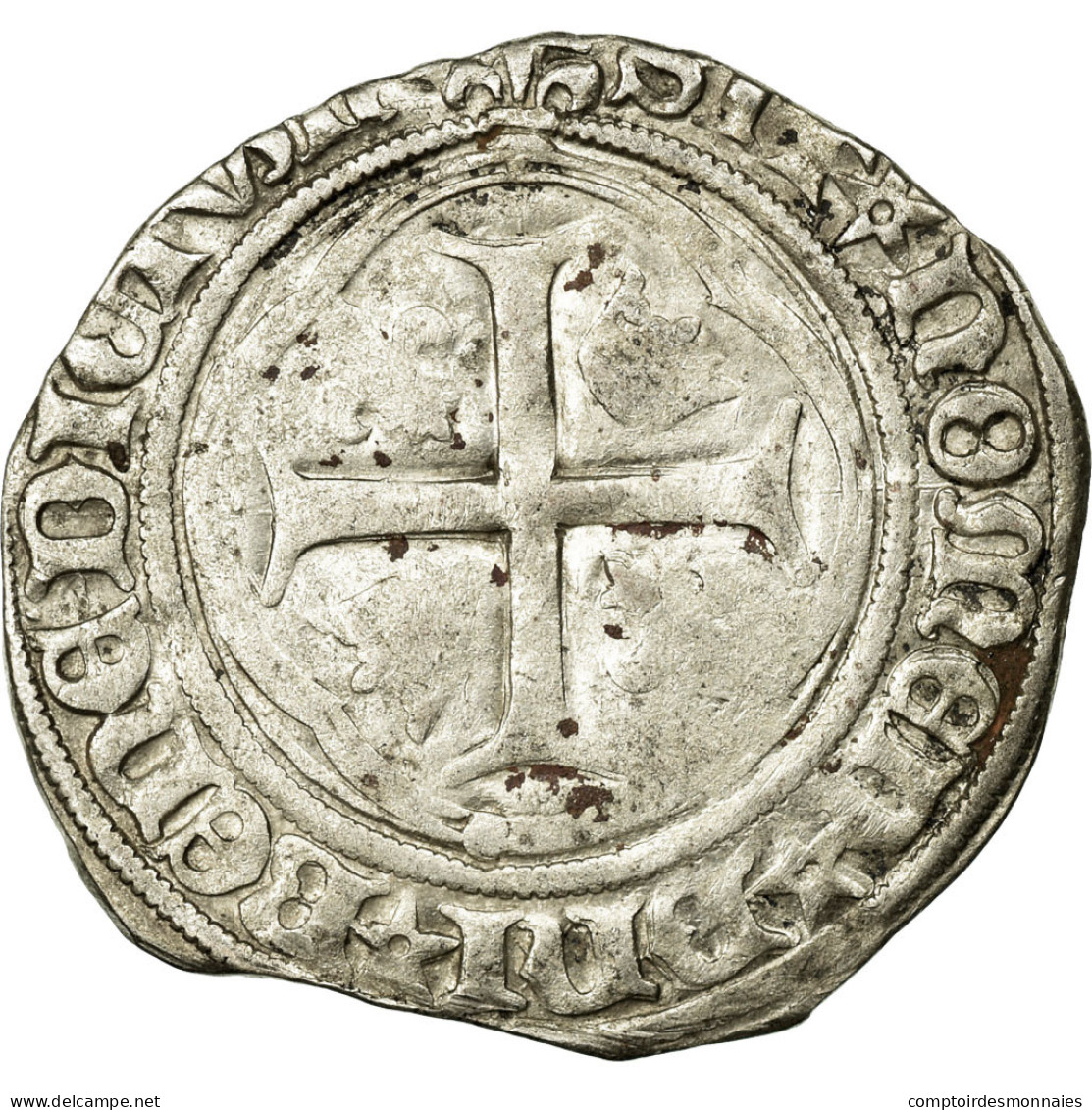 Monnaie, France, Douzain, Saint-Pourçain, TTB, Billon, Duplessy:664 - 1498-1515 Ludwig XII. 