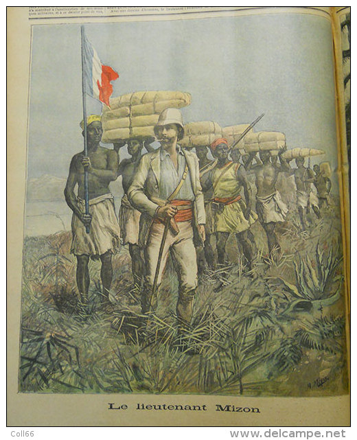 1892  relié 50 numéros Le petit journal Illustré Anarchiste Ravachol Garrot Expedition Coloniale Dahomey Manifs Russie