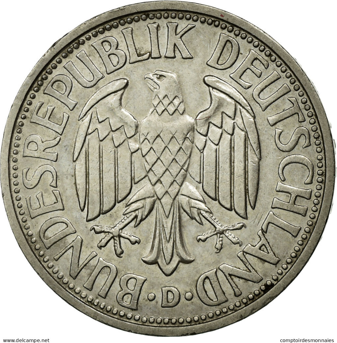 Monnaie, République Fédérale Allemande, 2 Mark, 1951, Munich, TTB - 2 Marcos