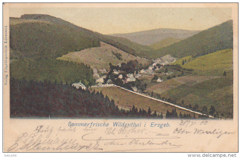 1900    Sommerfrische Wildenthal I Ersberg - Eibenstock