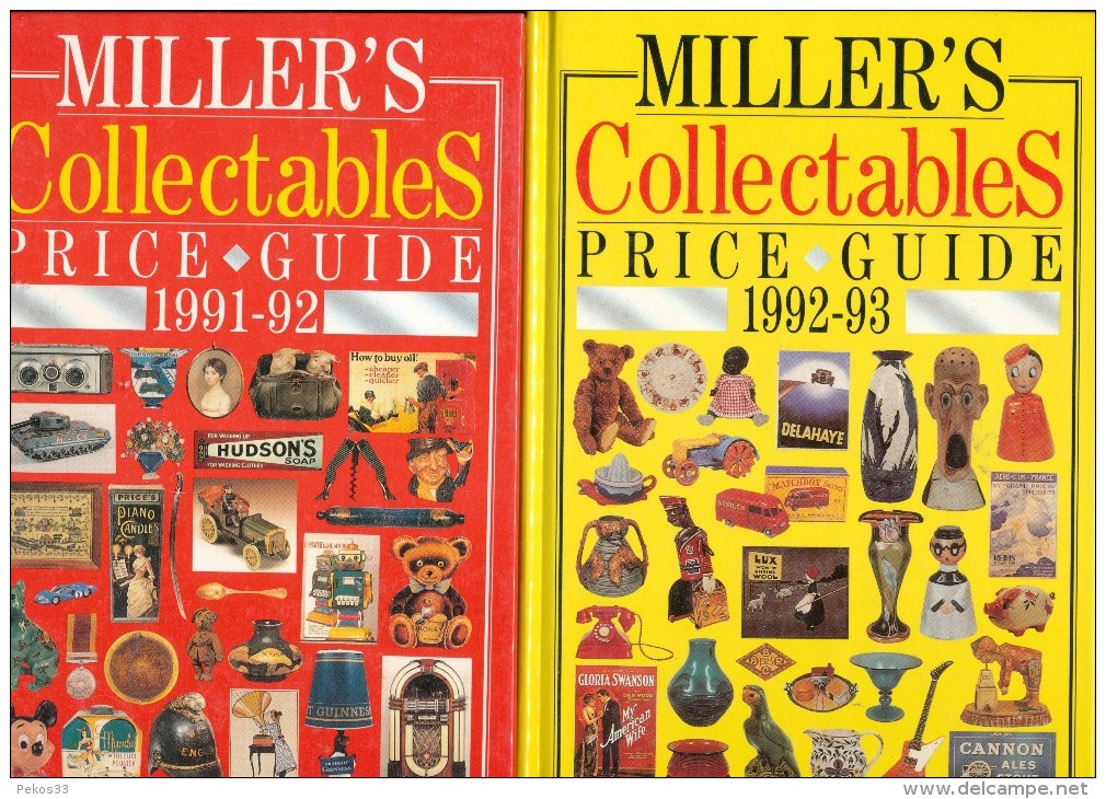 MILLER'S Collectables  Sammeln Der Preisliste, JUDITH H. Miller    2 Bände Guter Zustand - Sonstige & Ohne Zuordnung