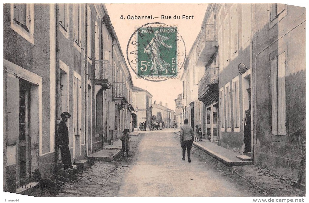 ¤¤   -   4   -   GABARRET   -  Rue Du Fort    -  ¤¤ - Gabarret