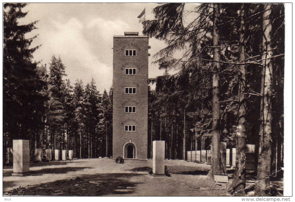 AK Fulda Bei Herbstein, Schotten, Volgelsbergkreis -AUSSICHTSTURM AUF DEM ALHEIMER Bei ROTENBURG -rar !!! - Fulda