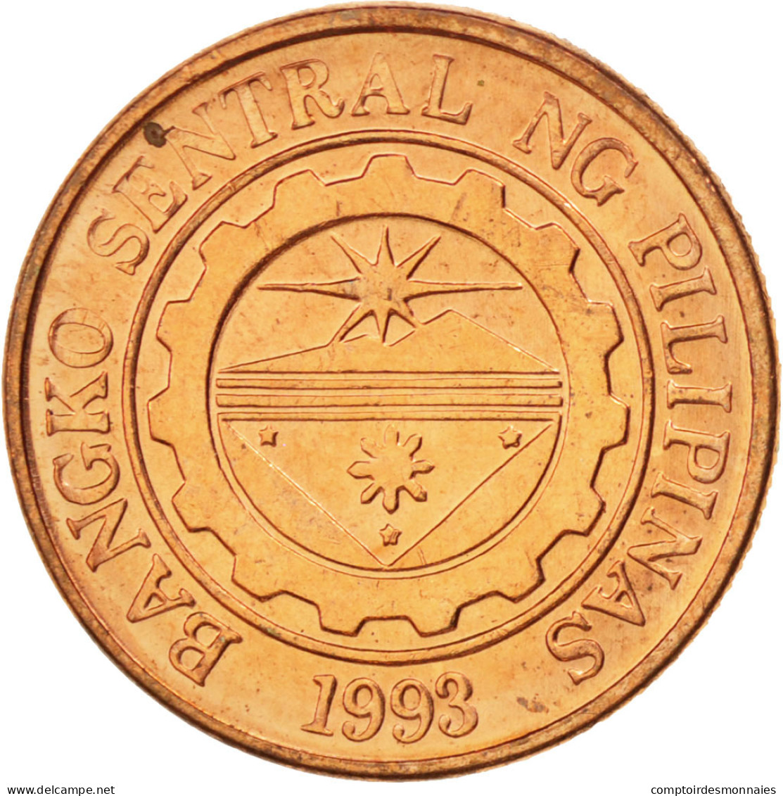 Monnaie, Philippines, 10 Sentimos, 2005, SPL, Copper Plated Steel, KM:270.1 - Filippijnen