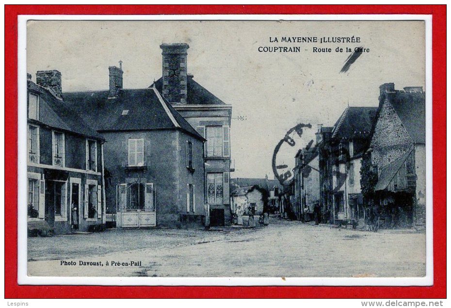 53 - COUPTRAIN --  Route De La Gare - Couptrain