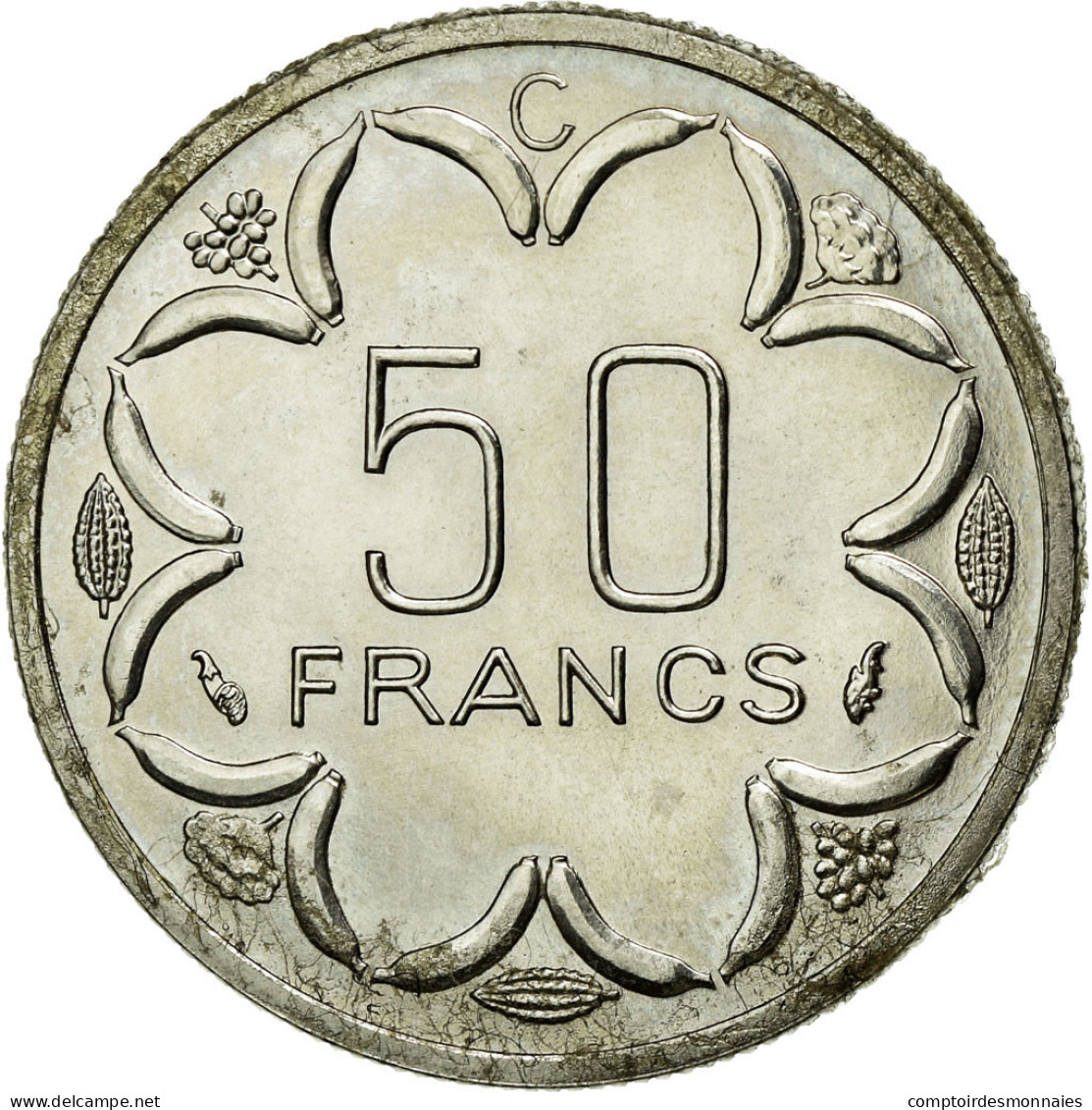 Monnaie, West African States, Franc, 1976, FDC, Steel, KM:8 - Congo (Republiek 1960)