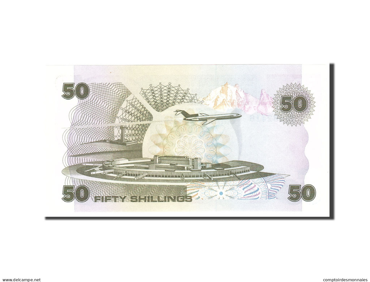 Billet, Kenya, 50 Shillings, 1986, 1986-09-14, KM:22c, NEUF - Kenya