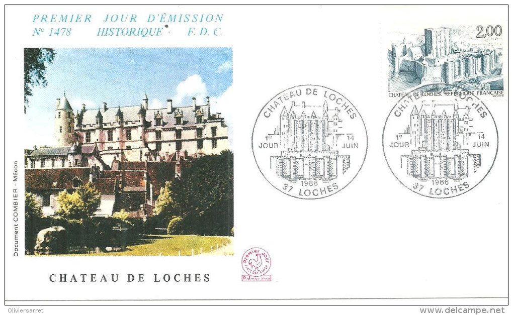 Chateau De Loches  14 06 1984 - 1980-1989