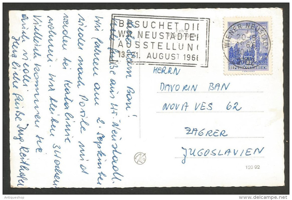 Austria-----Wiener Neustadt-----old Postcard - Wiener Neustadt