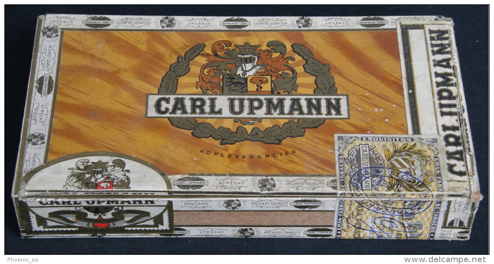 CIGAR CASES - Mahogany Wood - Carl Upmann - Cigar Cases