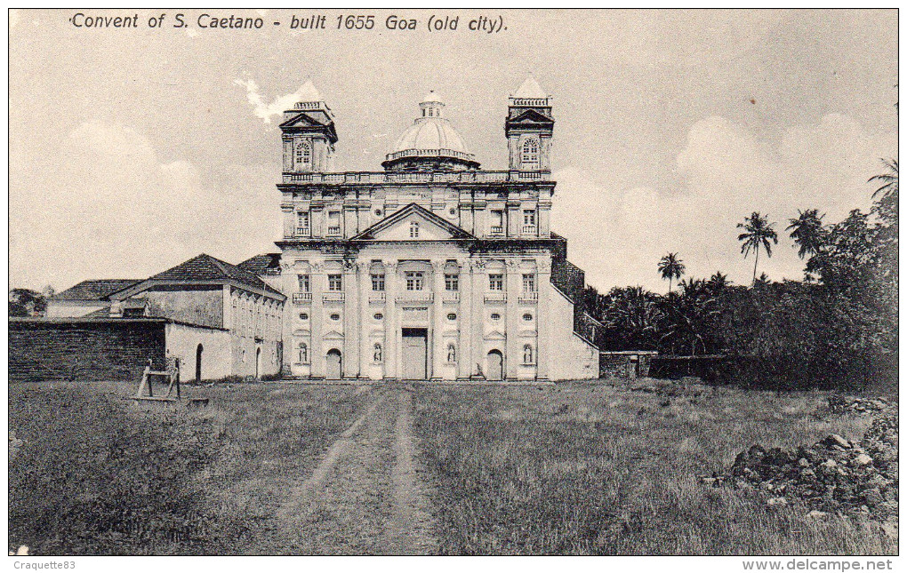 Inde Portugaise -  COUVENT OF S. CAETANO- BUILT 1655  (old City) - Inde