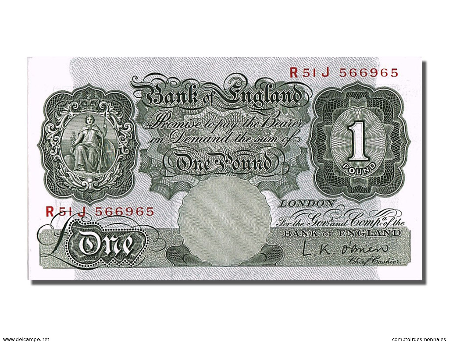 Billet, Grande-Bretagne, 1 Pound, NEUF - 1 Pond