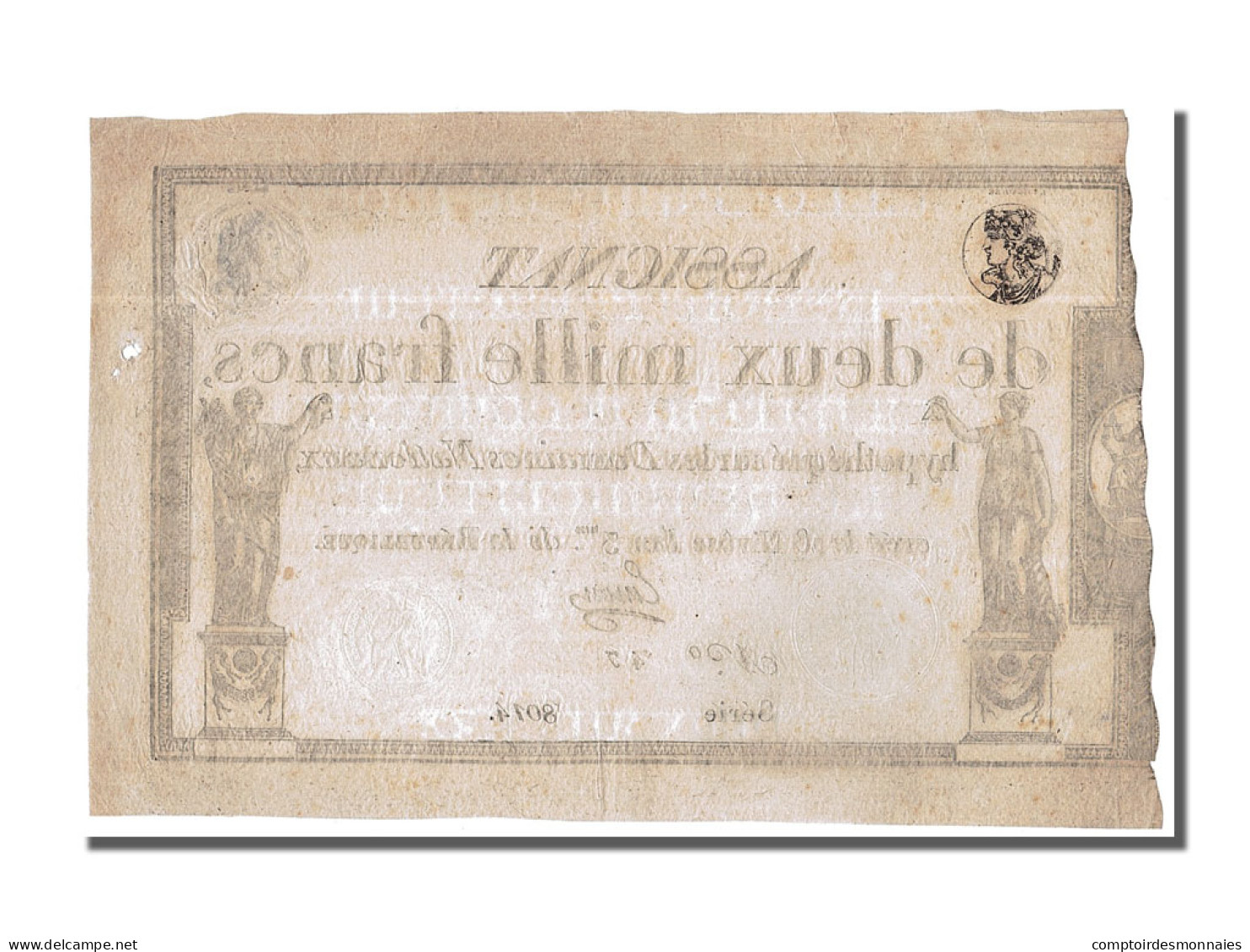 Billet, France, 2000 Francs, 1795, Emon, SUP, KM:A81, Lafaurie:176 - Assignats & Mandats Territoriaux