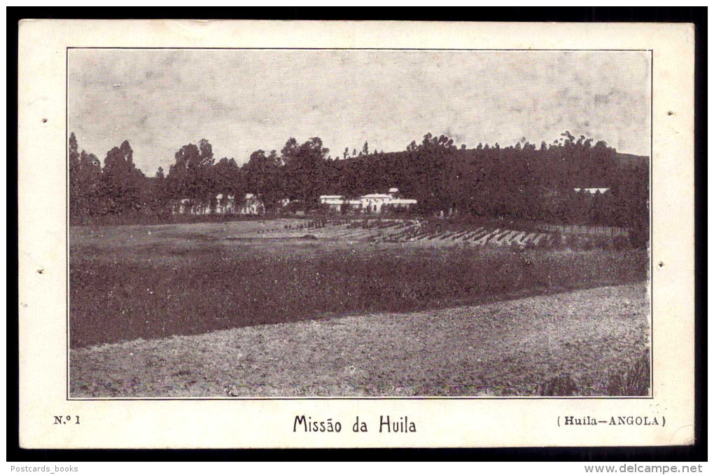 MISSAO Da HUILA. Old Postcard ANGOLA AFRICA - Angola