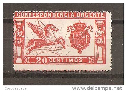 España/Spain-(MH/*) - Edifil  256 - Yvert  Urgente-1 - Correo Urgente