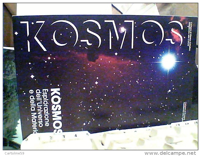 2 CARD KOSMOS RICCIONE MISANO MONTE SCOPERTA DEL COSMO    N2014 FH9056 - Astronomia