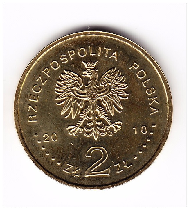 2010 Poland KL Auschwitz-Birkenau Commemorative 2 Zloty Coin - Polen