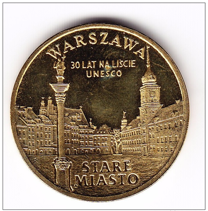 2010 Poland Warsaw Commemorative 2 Zloty Coin - Poland