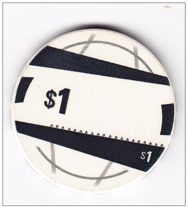 Turtle Creek Casino & Hotel Michigan $1 Gaming Chip - Casino