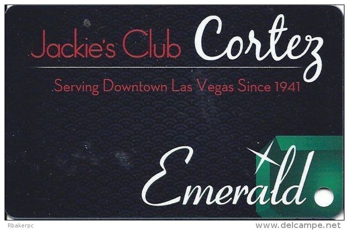 El Cortez Casino Las Vegas Slot Card (Blank) - Casino Cards