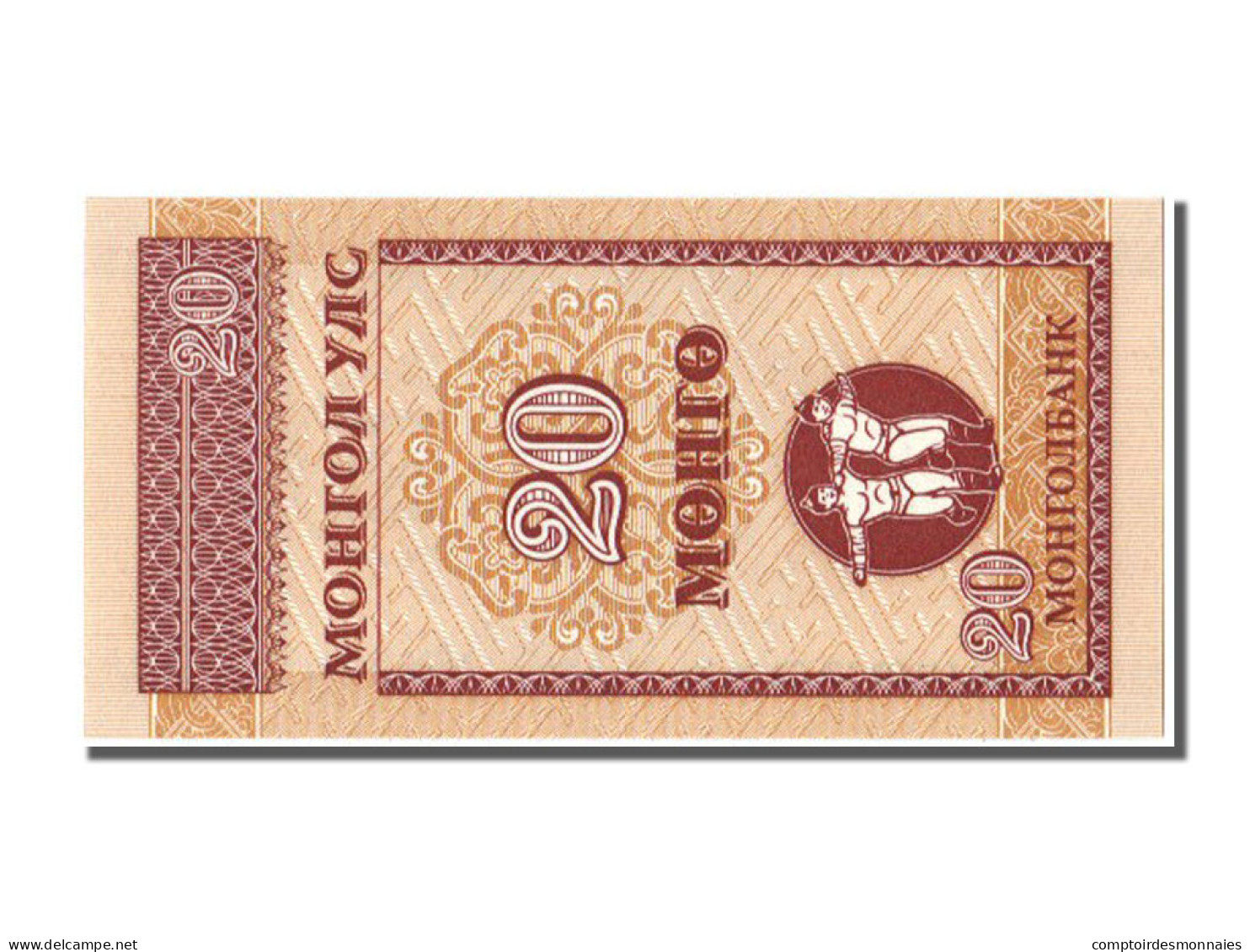 Billet, Mongolie, 20 Mongo, 1993, NEUF - Mongolia