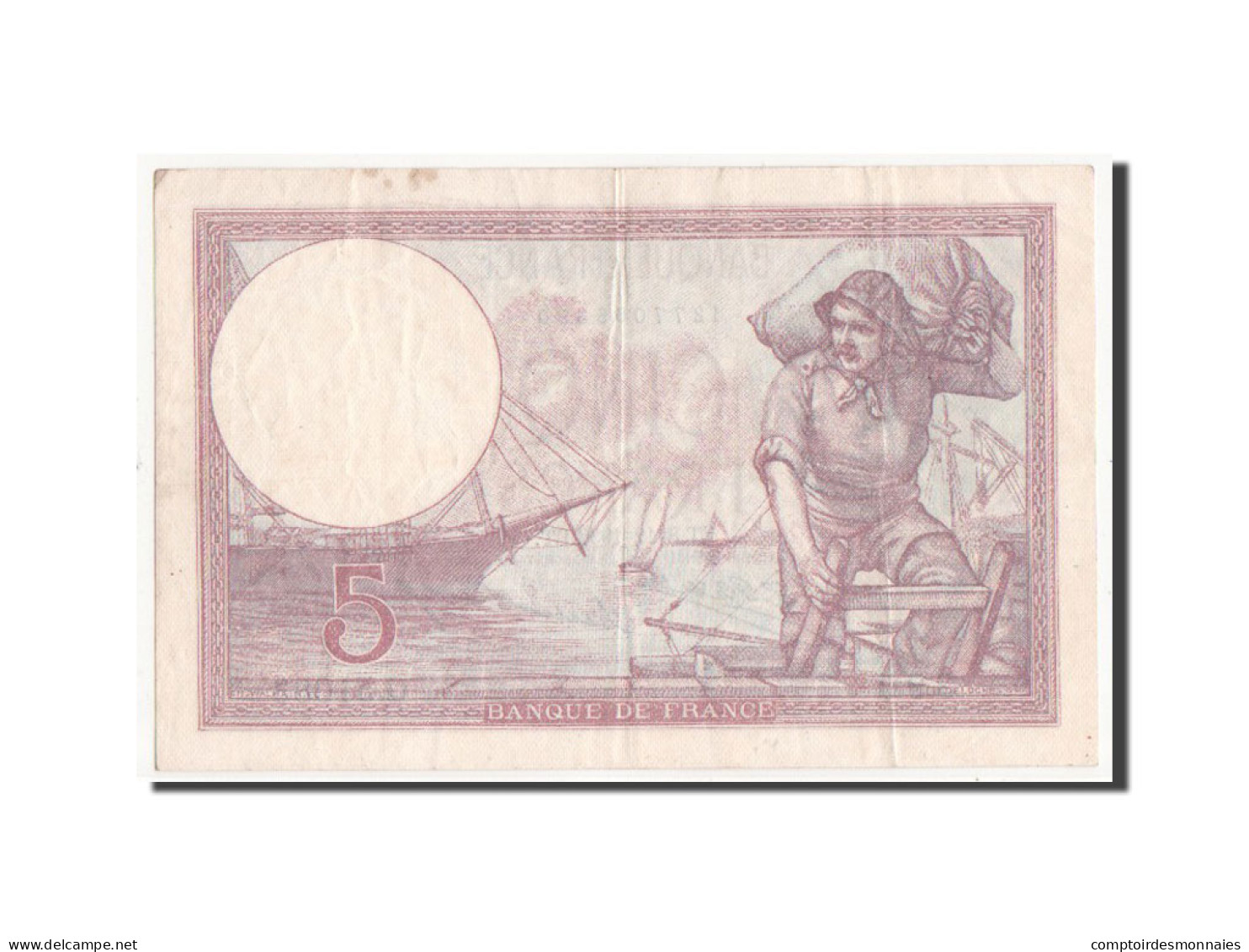 Billet, France, 5 Francs, 5 F 1917-1940 ''Violet'', 1932, TTB, Fayette:3.16 - 5 F 1917-1940 ''Violet''