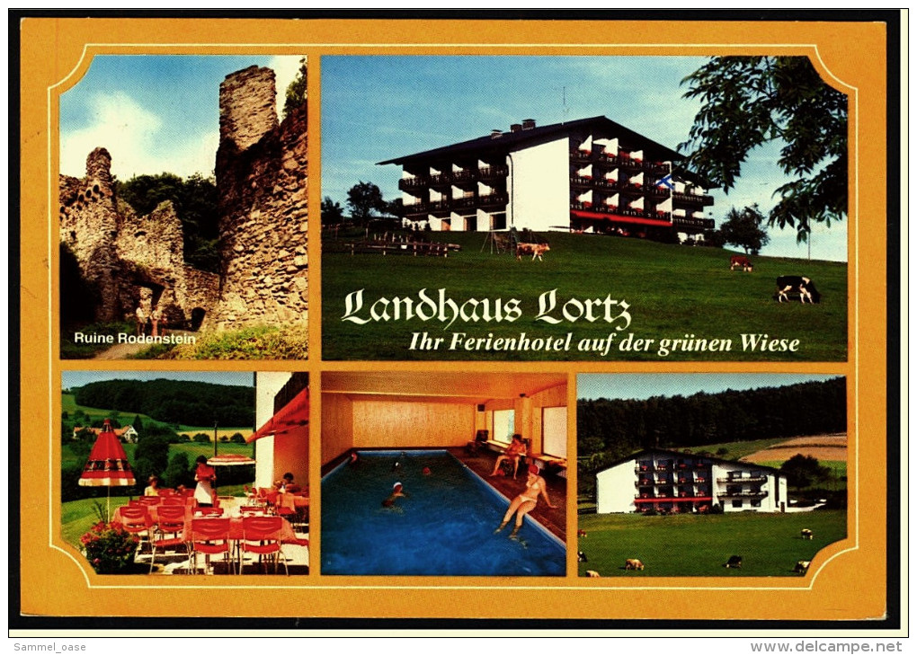 Reichelsheim / Eberbach  -  Landhaus Lortz  -  Hotel / Pension  -  Ansichtskarte Ca. 1990    (5444) - Michelstadt