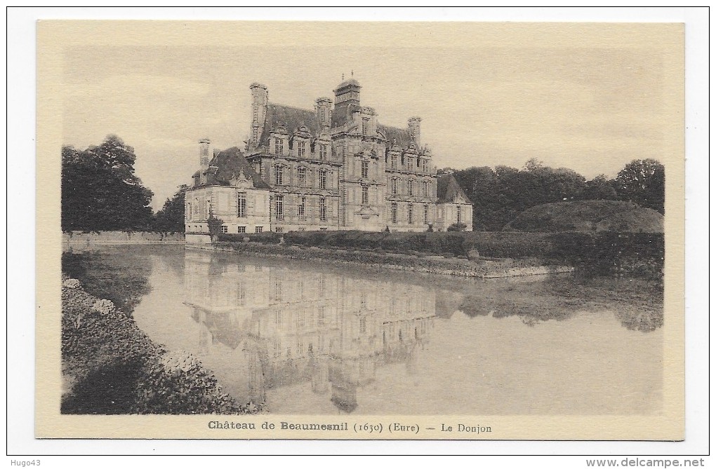 BEAUMESNIL - LE CHATEAU - LE DONJON - CPA NON VOYAGEE - Beaumesnil