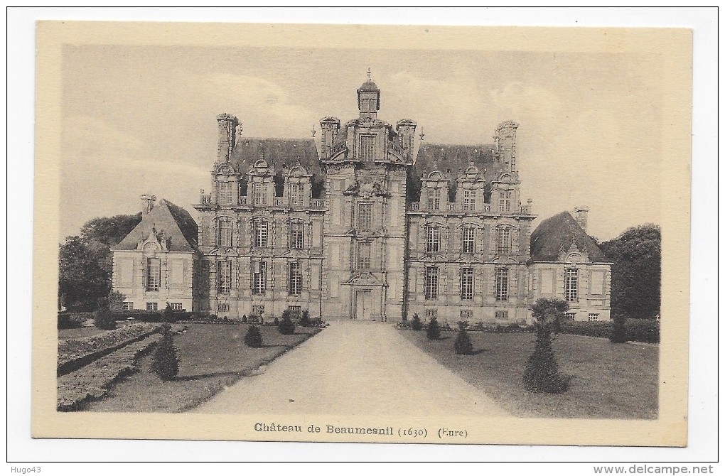 BEAUMESNIL - LE CHATEAU - CPA NON VOYAGEE - Beaumesnil