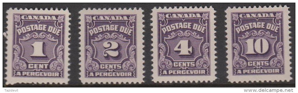 CANADA - 1935 Postage Dues. Superb MNH ** - Portomarken