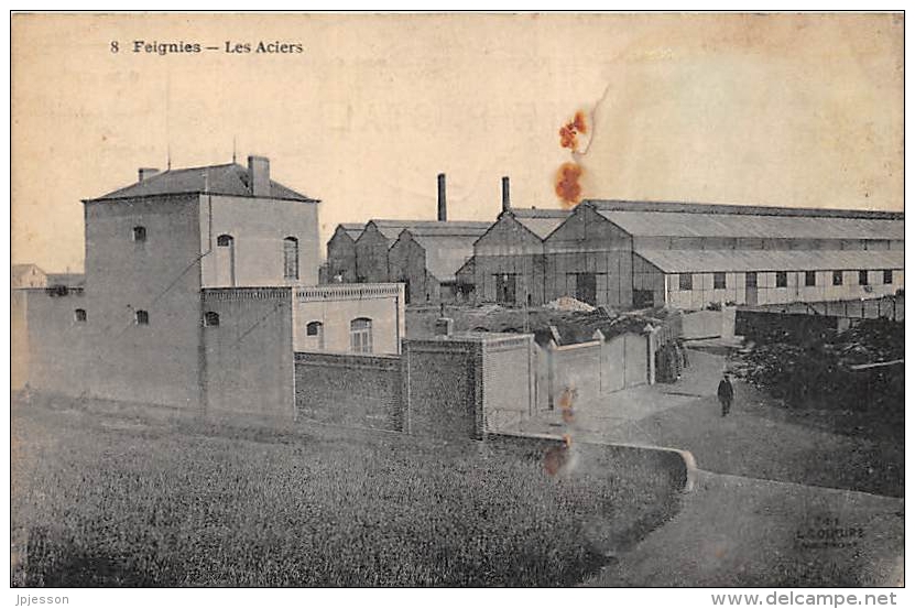 NORD  59  FEIGNIES  LES ACIERS  USINE  INDUSTRIE - Feignies